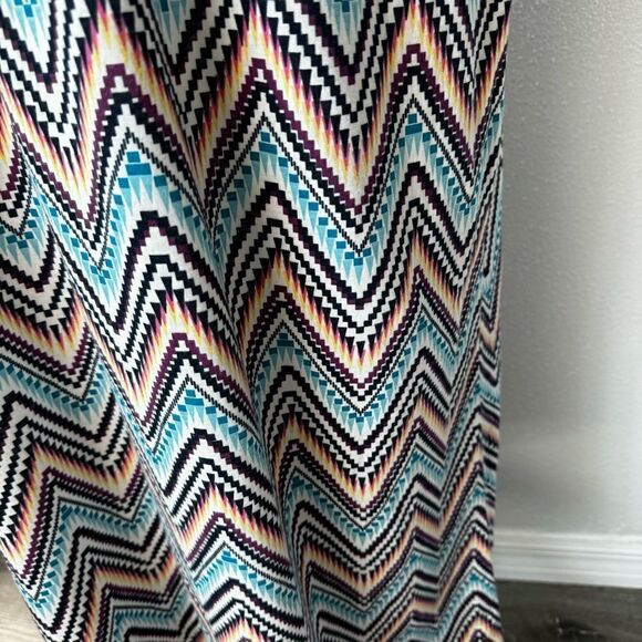 Jaclyn Smith Pullover Dress Zig Zag Colorful SZ XL - Picture 13 of 15